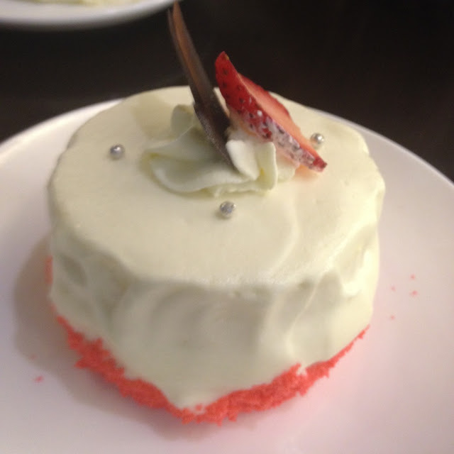 Strawberry shortcake at Fujinoya Japanese Bistro in Cebu City Philippines
