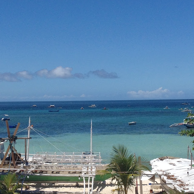 View from my room in Malapascua Island Daanbantayan Cebu Central Visayas Philippines