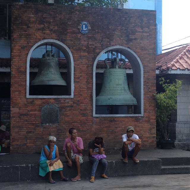 Old church bells at the San Sebastian Cathedral