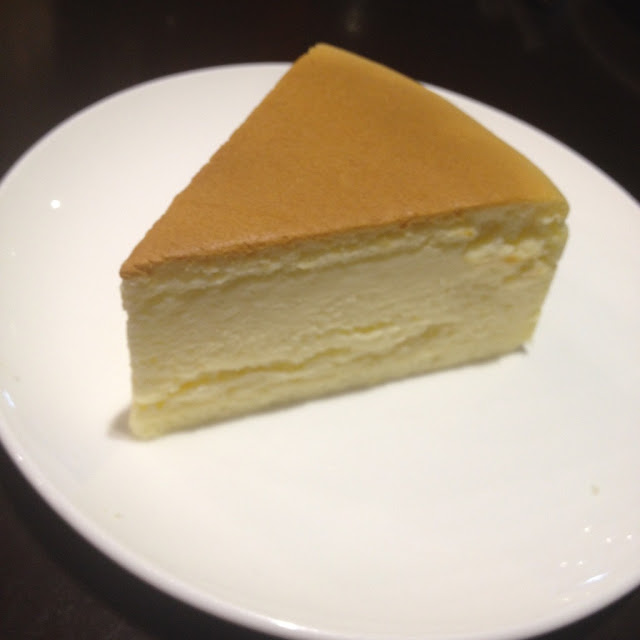 Japanese cheesecake at Fujinoya Japanese Bistro in Cebu City Philippines