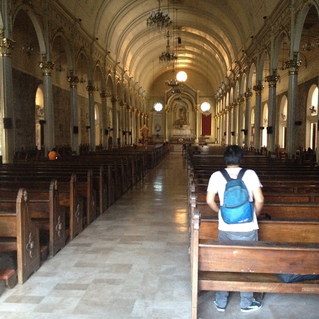Interior of the San Sebastian Cathedral