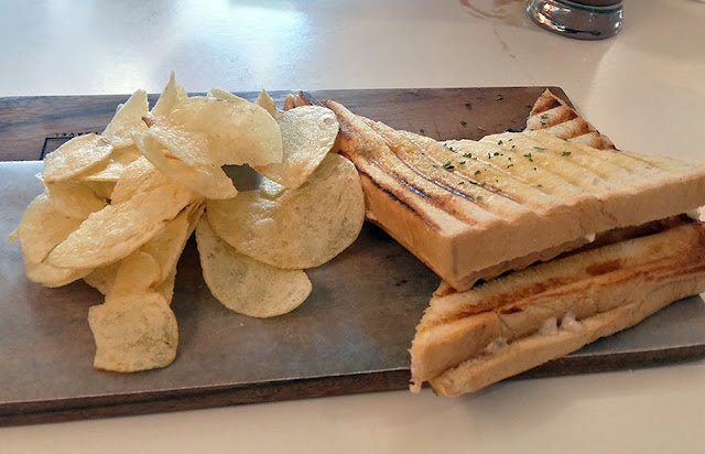 Tuna sandwich from UkeHUB Kafe in Mactan Island Lapulapu City Cebu Philippines