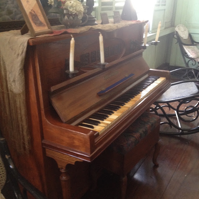 Don Bernardino Jalandoni Ancestral House and Museum Old piano at the Don Bernardino Jalandoni Ancestral House and Museum