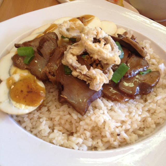 Lengua asado rice toppings at Chix Savour Restaurant