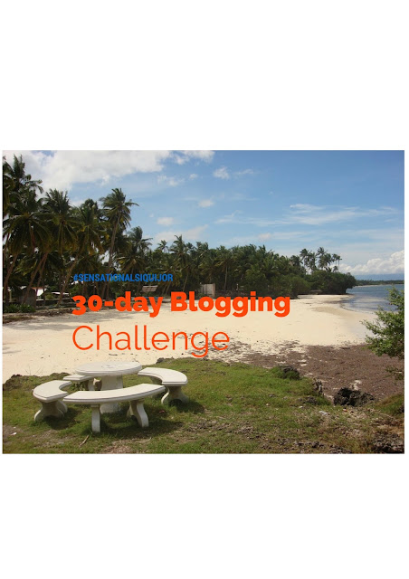 30-day blogging challenge about Siquijor Philippines