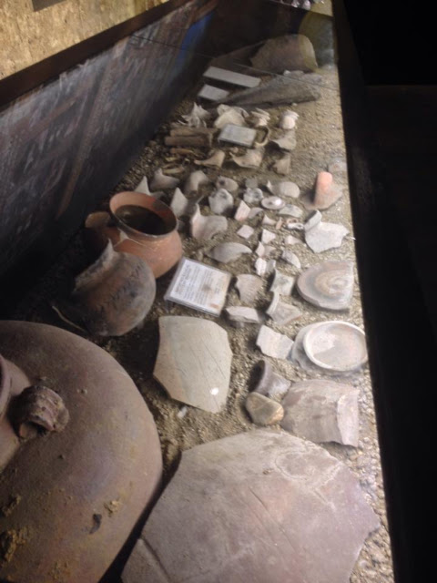 Museo Parian sa Sugbu at the Jesuit House of 1730 in Cebu City Philippines Earthenware at the Jesuit House of 1730