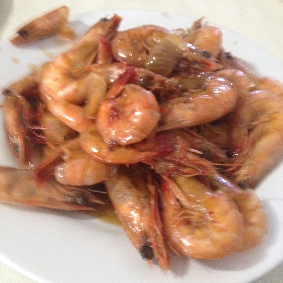 Nening's Tulahan at Old Palapala in Bacolod City Negros Occidental Philippines Chili garlic shrimps at Old Palapala