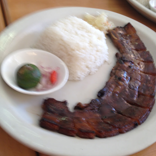 Big brother belly at Chix Savour Restaurant
