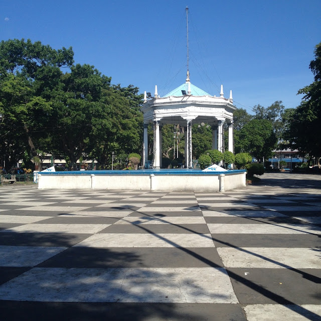 The gazebo at the Bacolod City Plaza