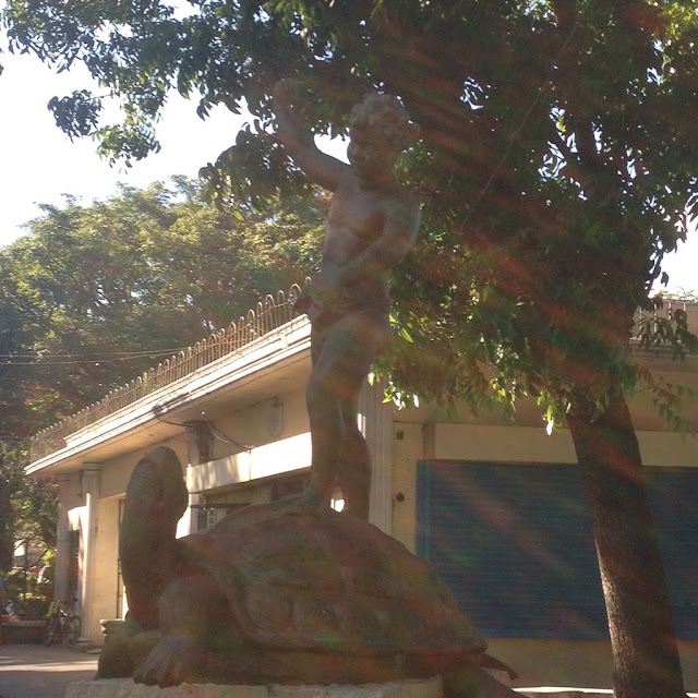 Fountain at Bacolod City Plaza 